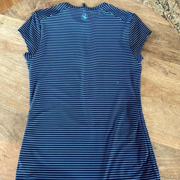 Navy Striped Rashguard - Picture 4 of 5